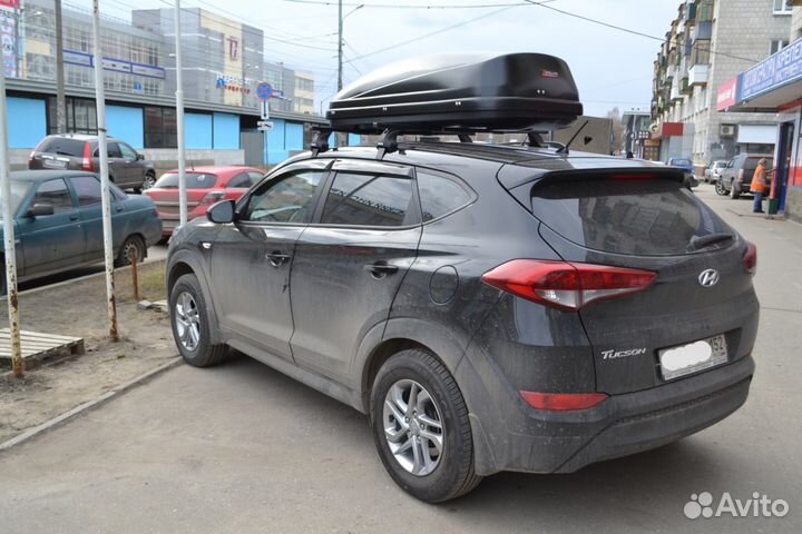 Багажник бокс на крышу Hyundai Tucson (2015)