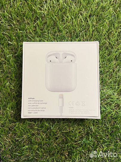Airpods 2 новые вкрытые оригинал