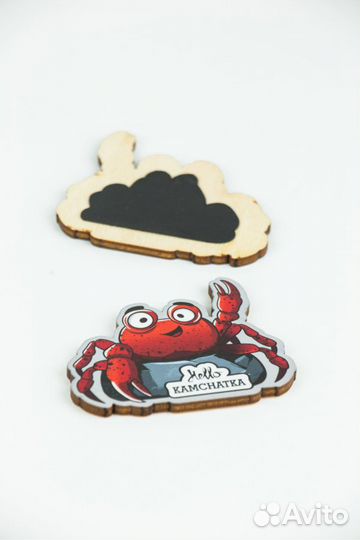 Деревянный магнит (80 мм)