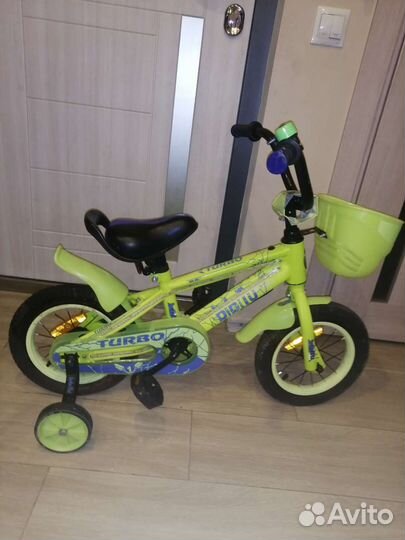 Детский велосипед bibitu turbo