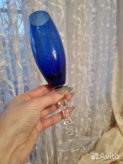 Фужеры 6 шт гусь-хрустальный