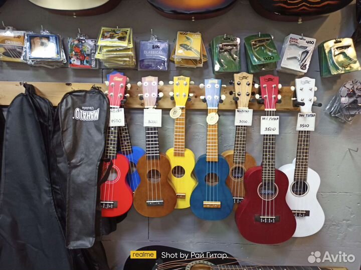 Гитары новые