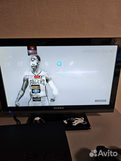 Sony Playstation 3 slim прошитая + игры