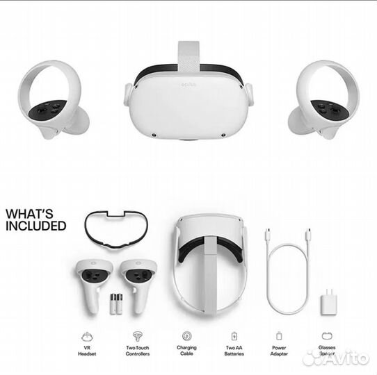 Oculus quest 2 (новый) 128gb