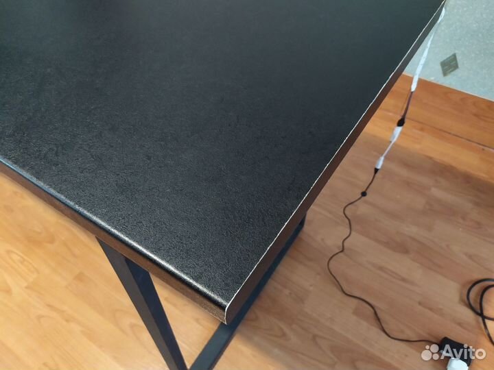 Столешница 1500х600х38 мм чёрная