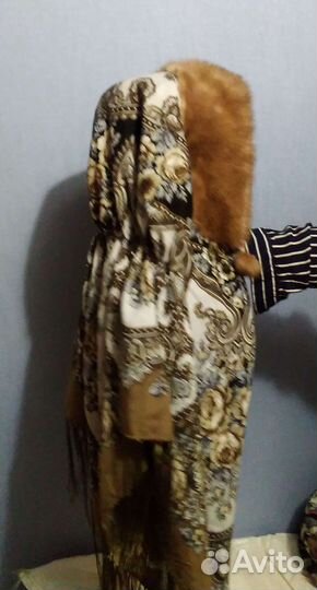 Павлопосадский платок с норкой