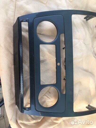 Рамка магнитолы и климата Octavia A5