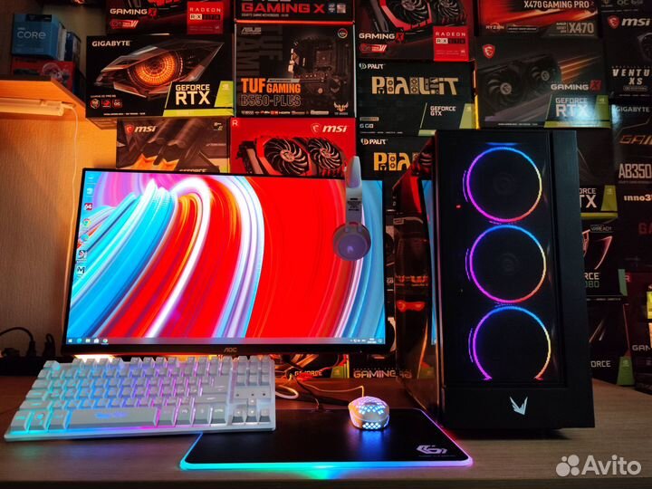 Игровой пк Intel Core i5-10400f/ RTX2060Super 8Gb