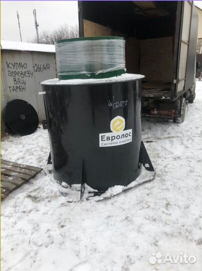 Септик без откачки от производителя + монтаж