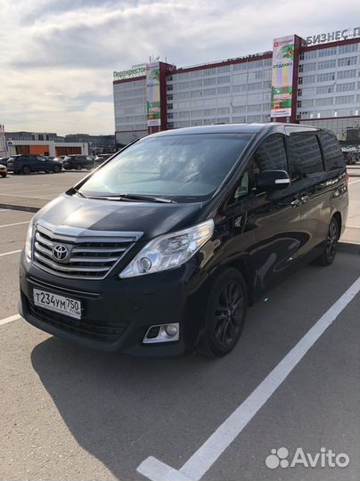 Пассажирские перевозки на Toyota Alphard