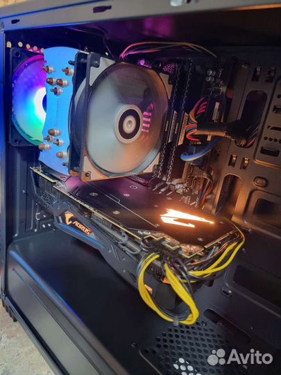 Игровой пк core i7/rtx2080super/16гб ddr4/ssd