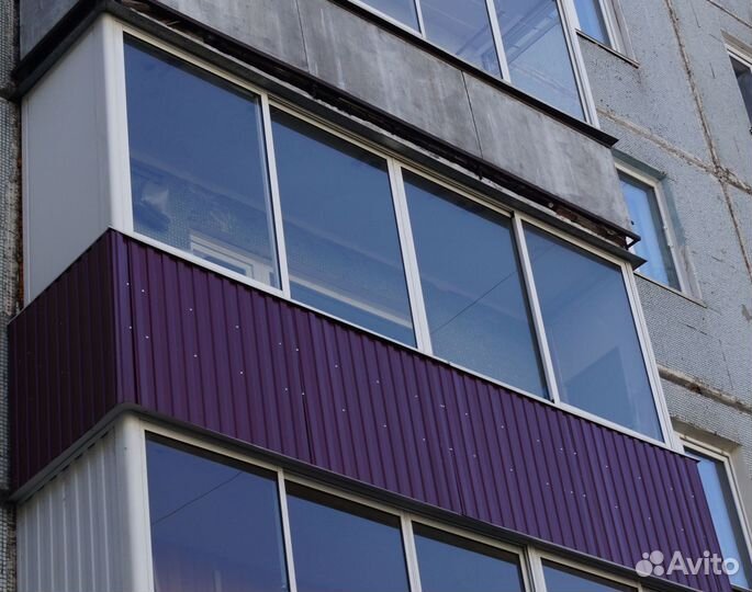 Остекление балконов