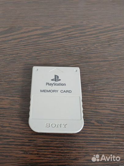 Memory card PS1 / Gray / 06-04