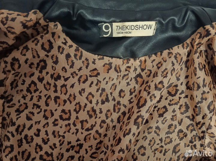 Кожаная куртка для девочки