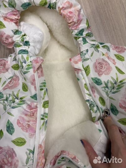 Зимний комбинезон для девочки