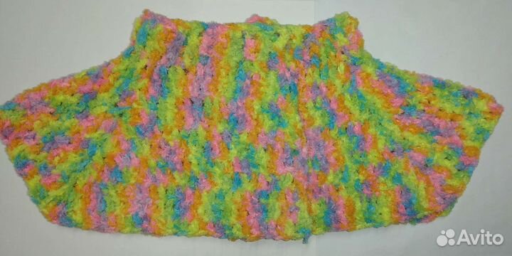 Манишка вязаная