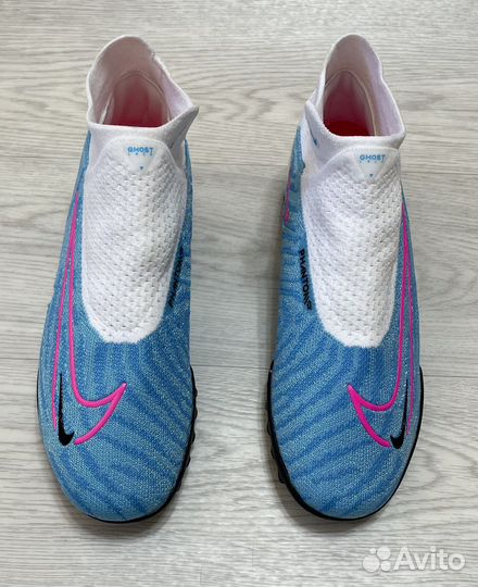 Бутсы футбольные сороконожки nike phantom