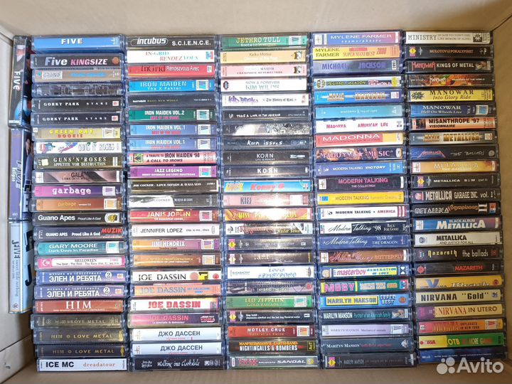 Лицензионные аудио кассеты