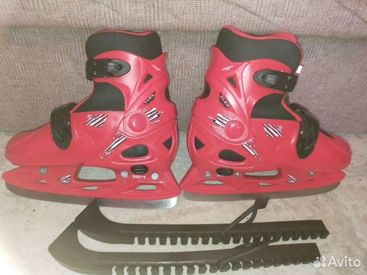 Коньки детские Nordway раздвижные 34-37р