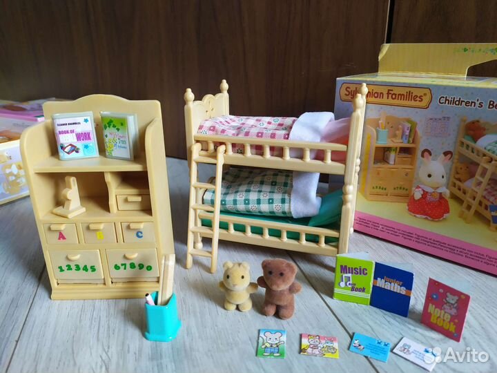 Sylvanian families детская комната