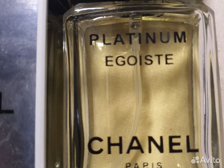 Chanel egoiste platinum остаток 50 ml