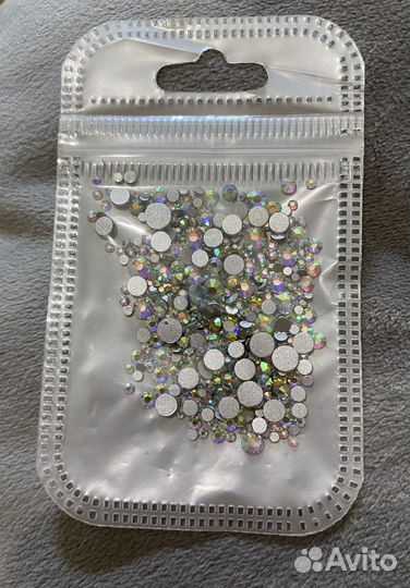 Стразы стекло микс