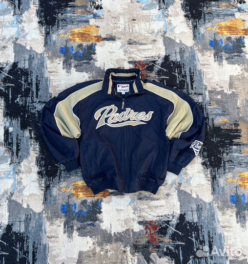 Куртка streetwear padres majestic MLB team jacket