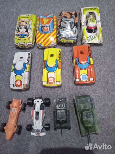 Машинки, гонки, танки времён СССР