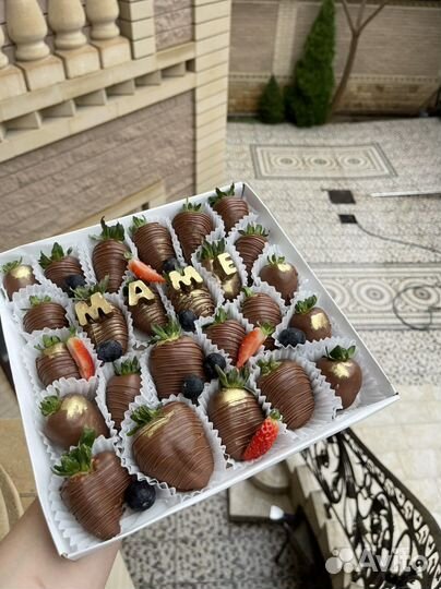 Клубника в шоколаде, Callebaut