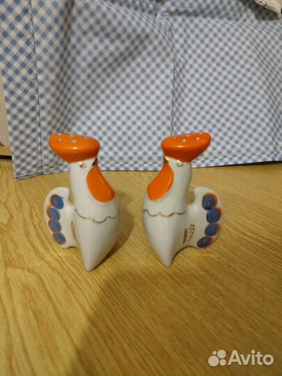 Блюда советского периода, Солонки фаор и мельхиор