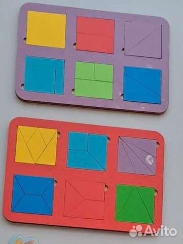 Квадраты Никитина, пазлы