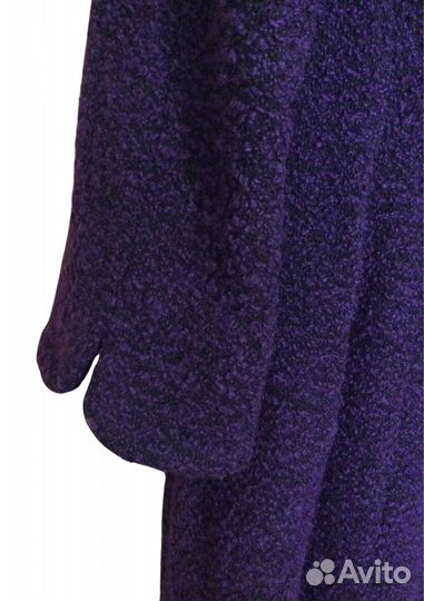 Пальто демисезон 50 фиолетовое Lanicka