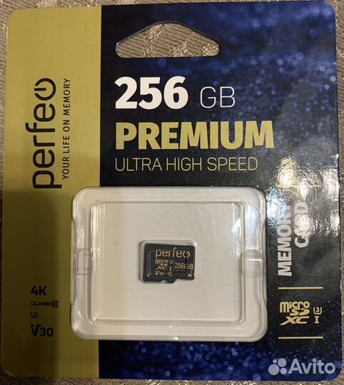 Карта памяти sdhc 256gb