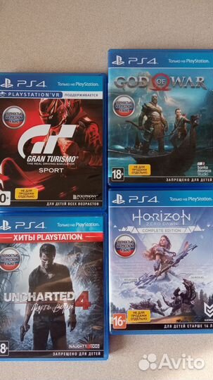 Игры для приставок ps4