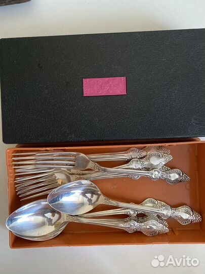 Набор столовых приборов Уральская роза