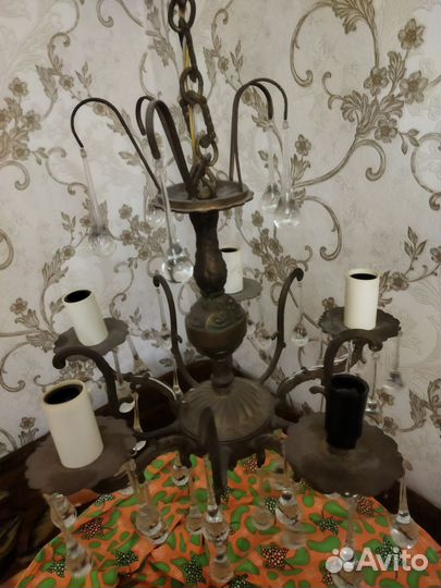 Люстра потолочная бу СССР