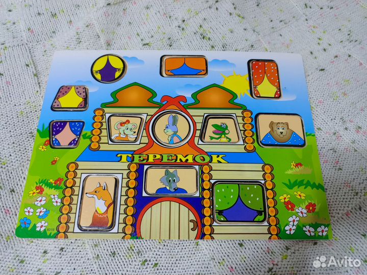 Деревянные развивающие игрушки