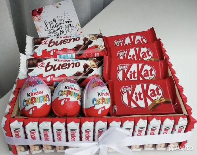 Киндер сюрприз подарочный набор