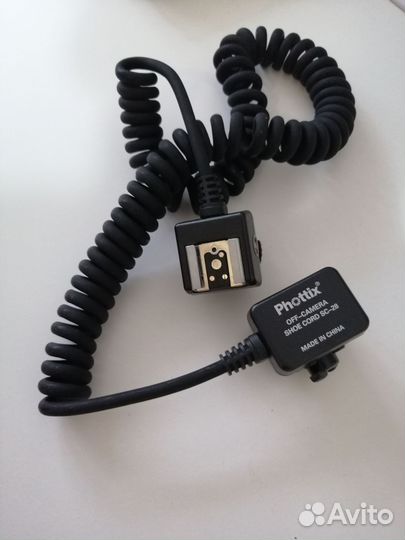 Phottix sc-28 синхрокабель