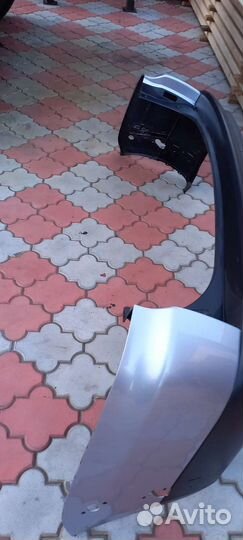 Задний бампер mitsubishi pajero sport 2011.г