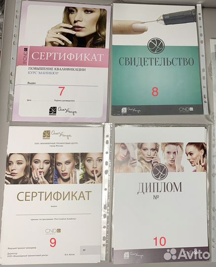 Бланк диплома Cnd