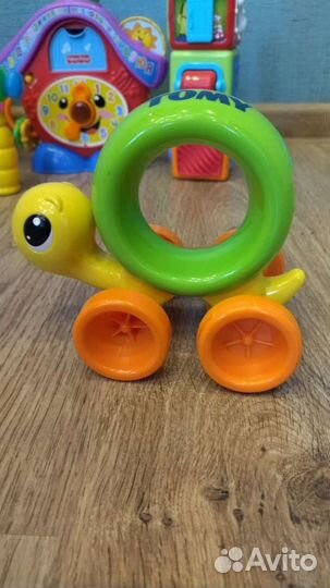 Фирменные игрушки Fisher price, baby go, tomy