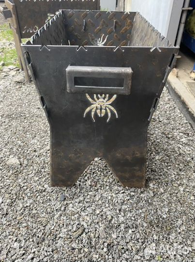 Мангал разборный 3мм «паук»