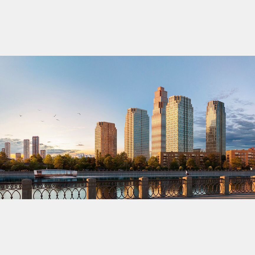 2-к. квартира, 63,9 м², 16/33 эт.