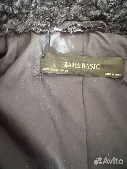 Куртка шубка женская zara xs