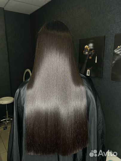 Кератиновое выпрямление и ботокс для волос