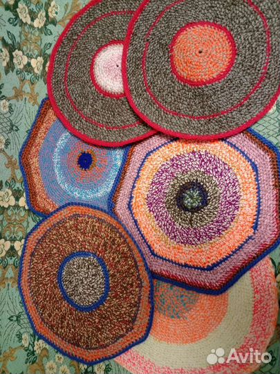 Коврики ручной работы