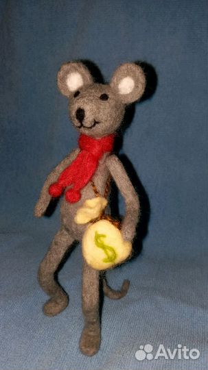 Авторская игрушка (фелтинг). Денежный талисман