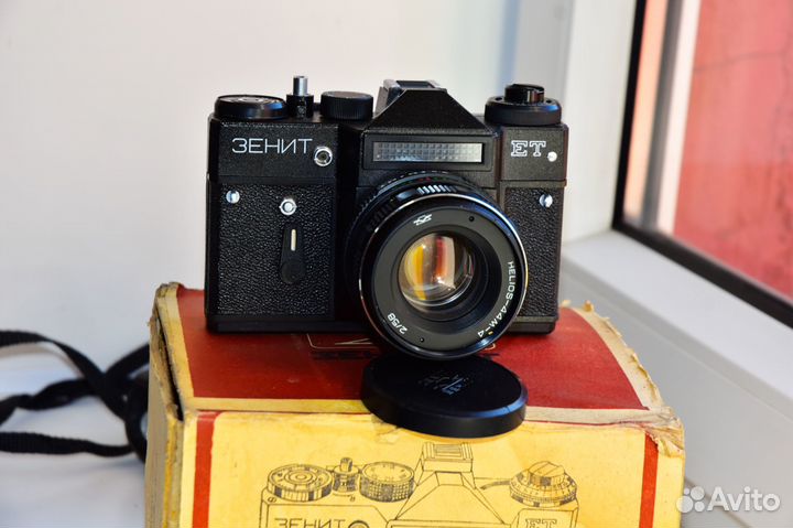 Зенит ет Зеркальный пленочный фотоаппарат СССР