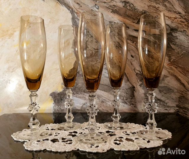 Хрустальные фужеры